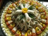 Lachslollies und Tramezzini mit Rauchlachs Lachslollies und Tramezzini mit Rauchlachs