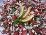 Melonen-Feta-Salat Melonen-Feta-Salat